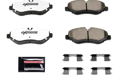 PowerStop Power Stop 07-09 Dodge Sprinter 2500 Front Z36 Truck & Tow Brake Pads w/Hardware - Brakes Rotors