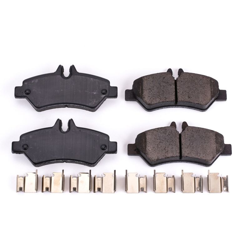 PowerStop Power Stop 07-09 Dodge Sprinter 2500 Rear Z17 Evolution Ceramic Brake Pads w/Hardware - Brakes Rotors &