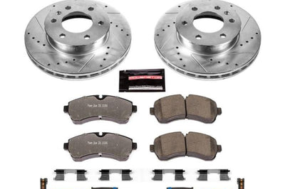 PowerStop Power Stop 07-09 Dodge Sprinter 3500 Front Z36 Truck & Tow Brake Kit - Brakes Rotors Pads