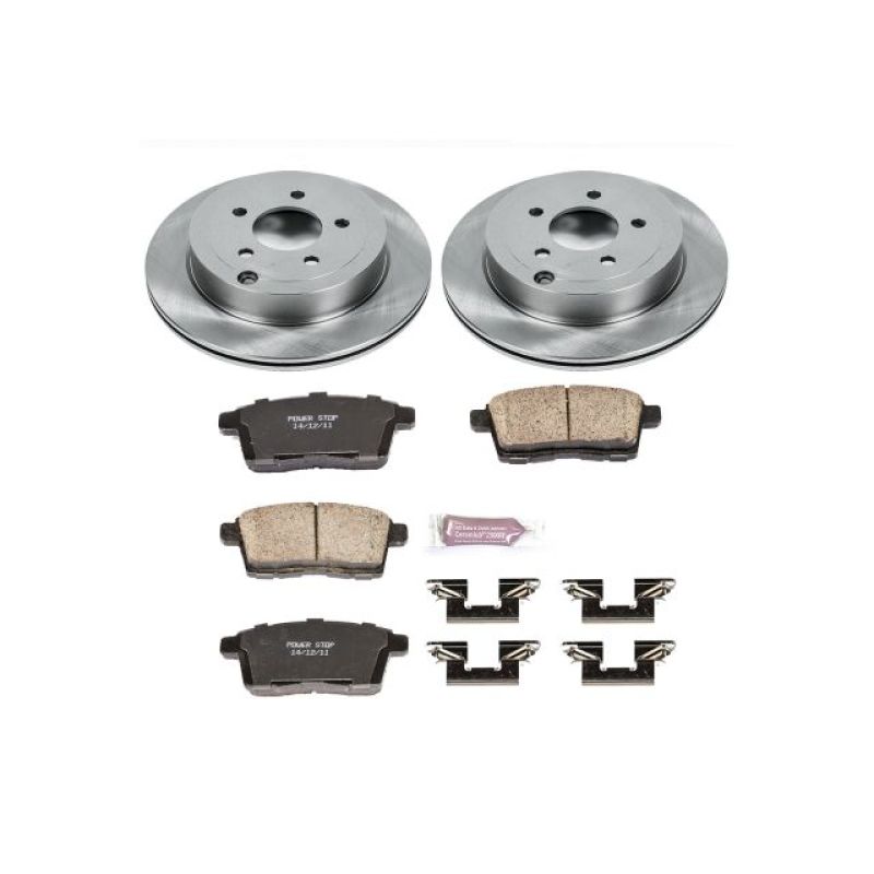 PowerStop Power Stop 07-10 Ford Edge Rear Autospecialty Brake Kit - Brakes Rotors & Pads