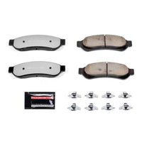 PowerStop Power Stop 07-10 Ford F-250 Super Duty Rear Z36 Truck & Tow Brake Pads w/Hardware - Brakes Rotors