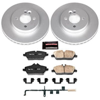 PowerStop Power Stop 07-10 Mini Cooper Front Z23 Evolution Sport Coated Brake Kit - Brakes Rotors & Pads