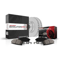 PowerStop Power Stop 07-10 Mini Cooper Front Z23 Evolution Sport Coated Brake Kit - Brakes Rotors & Pads