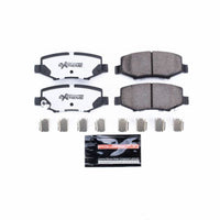 PowerStop Power Stop 07-11 Dodge Nitro Rear Z36 Truck & Tow Brake Pads w/Hardware - Brakes Rotors