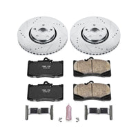 PowerStop Power Stop 07-11 Lexus GS350 Front Z23 Evolution Sport Brake Kit - Brakes Rotors & Pads
