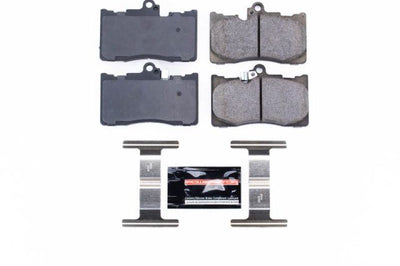 PowerStop Power Stop 07-11 Lexus GS350 Front Z23 Evolution Sport Brake Pads w/Hardware - Brakes Rotors &