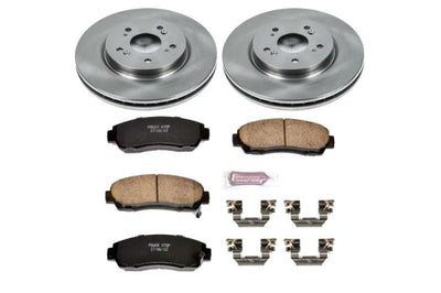PowerStop Power Stop 07-12 Acura RDX Front Autospecialty Brake Kit - Brakes Rotors & Pads