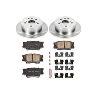 PowerStop Power Stop 07-12 Lexus ES350 Rear Autospecialty Brake Kit - Brakes Rotors & Pads