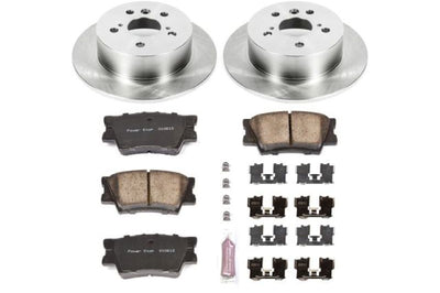 PowerStop Power Stop 07-12 Lexus ES350 Rear Autospecialty Brake Kit - Brakes Rotors & Pads