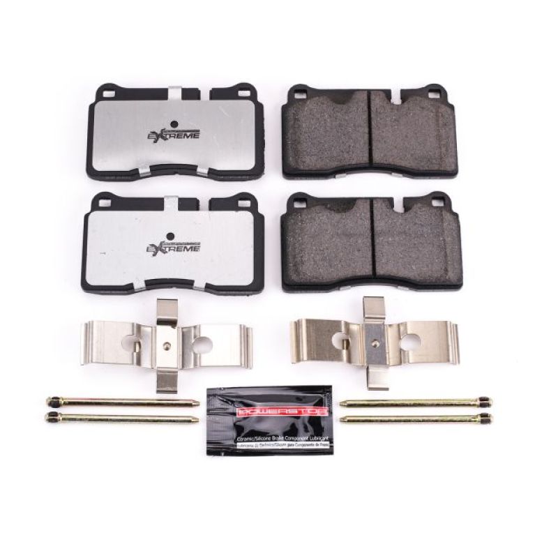 PowerStop Power Stop 07-12 Volkswagen Touareg Front or Rear Z26 Extreme Street Brake Pads w/Hardware - Brakes Rotors &