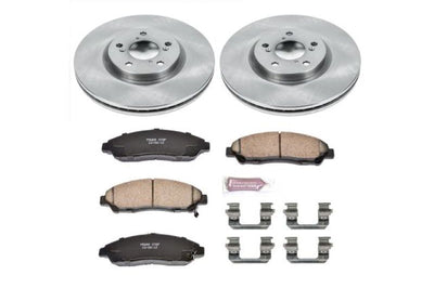 PowerStop Power Stop 07-13 Acura MDX Front Autospecialty Brake Kit - Brakes Rotors & Pads