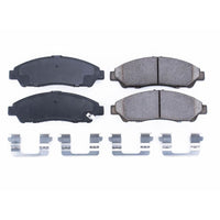 PowerStop Power Stop 07-13 Acura MDX Front Z17 Evolution Ceramic Brake Pads w/Hardware - Brakes Rotors &
