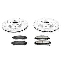 PowerStop Power Stop 07-13 Acura MDX Front Z23 Evolution Sport Brake Kit - Brakes Rotors & Pads