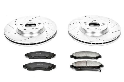 PowerStop Power Stop 07-13 Acura MDX Front Z23 Evolution Sport Brake Kit - Brakes Rotors & Pads