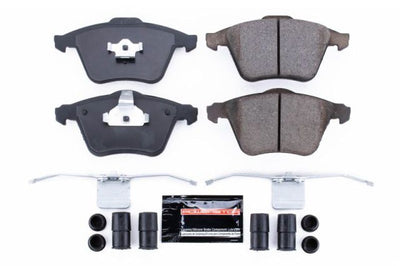 PowerStop Power Stop 07-13 Mazda 3 Front Z23 Evolution Sport Brake Pads w/Hardware - Brakes Rotors &