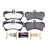 PowerStop Power Stop 07-15 Audi Q7 Front Z26 Extreme Street Brake Pads w/Hardware - Brakes Rotors &