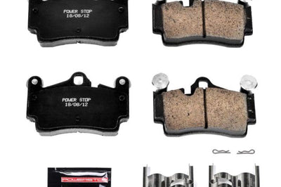 PowerStop Power Stop 07-15 Audi Q7 Rear Z23 Evolution Sport Brake Pads w/Hardware - Brakes Rotors &