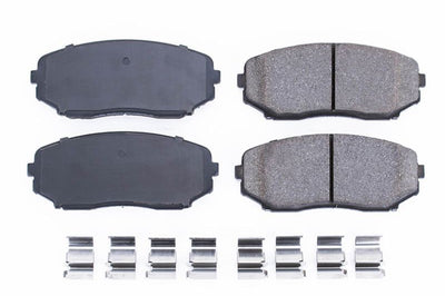 PowerStop Power Stop 07-15 Ford Edge Front Z17 Evolution Ceramic Brake Pads w/Hardware - Brakes Rotors &