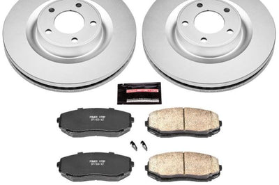 PowerStop Power Stop 07-15 Ford Edge Front Z17 Evolution Geomet Coated Brake Kit - Brakes Rotors & Pads