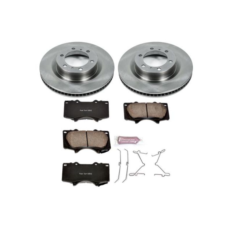PowerStop Power Stop 07-15 Mazda CX-9 Front Autospecialty Brake Kit - Brakes Rotors & Pads