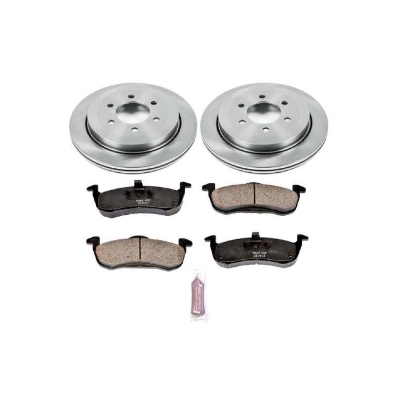 PowerStop Power Stop 07-17 Ford Expedition Rear Autospecialty Brake Kit - Brakes Rotors & Pads