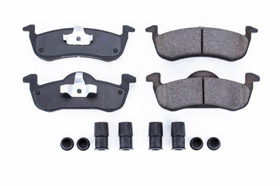 PowerStop Power Stop 07-17 Ford Expedition Rear Z17 Evolution Ceramic Brake Pads w/Hardware - Brakes Rotors &
