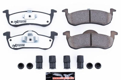 PowerStop Power Stop 07-17 Ford Expedition Rear Z36 Truck & Tow Brake Pads w/Hardware - Brakes Rotors