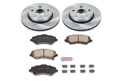 PowerStop Power Stop 07-17 Jeep Wrangler Front Autospecialty Brake Kit - Brakes Rotors & Pads