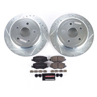 PowerStop Power Stop 07-17 Jeep Wrangler Rear Z23 Evolution Sport Brake Kit - Brakes Rotors & Pads