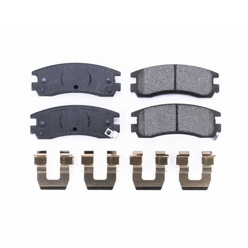 PowerStop Power Stop 08-09 Buick Allure Rear Z17 Evolution Ceramic Brake Pads w/Hardware - Brakes Rotors &
