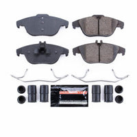 PowerStop Power Stop 08-09 Mercedes-Benz C230 Rear Z23 Evolution Sport Brake Pads w/Hardware - Brakes Rotors &