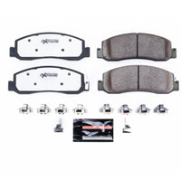 PowerStop Power Stop 08-11 Ford F-250 Super Duty Front Z36 Truck & Tow Brake Pads w/Hardware - Brakes Rotors