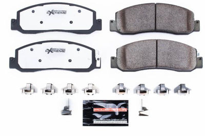 PowerStop Power Stop 08-11 Ford F-250 Super Duty Front Z36 Truck & Tow Brake Pads w/Hardware - Brakes Rotors