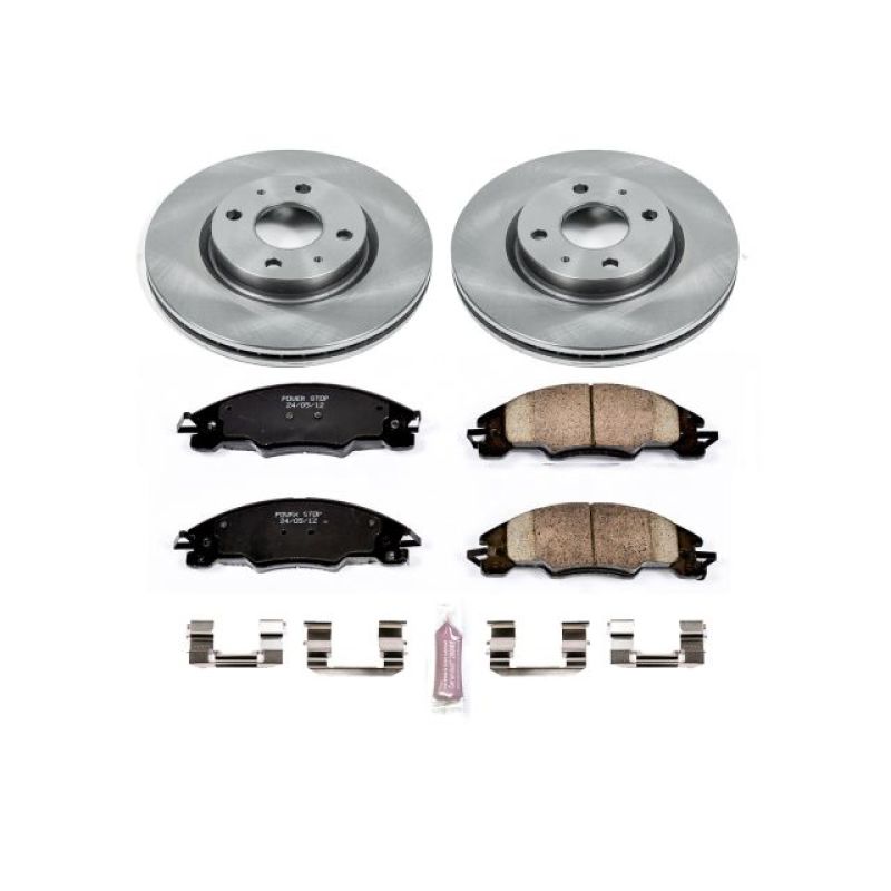 PowerStop Power Stop 08-11 Ford Focus Front Autospecialty Brake Kit - Brakes Rotors & Pads