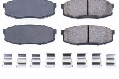 PowerStop Power Stop 08-11 Lexus LX570 Rear Z17 Evolution Ceramic Brake Pads w/Hardware - Brakes Rotors &