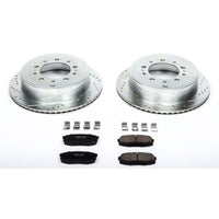 PowerStop Power Stop 08-11 Lexus LX570 Rear Z23 Evolution Sport Brake Kit - Brakes Rotors & Pads