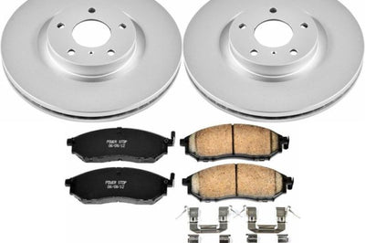 PowerStop Power Stop 08-12 Infiniti EX35 Front Z17 Evolution Geomet Coated Brake Kit - Brakes Rotors & Pads