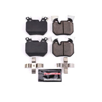 PowerStop Power Stop 08-13 BMW 135i Rear Z23 Evolution Sport Brake Pads w/Hardware - Brakes Rotors &