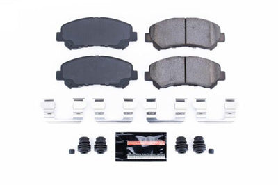 PowerStop Power Stop 08-13 Nissan Rogue Front Z23 Evolution Sport Brake Pads w/Hardware - Brakes Rotors &