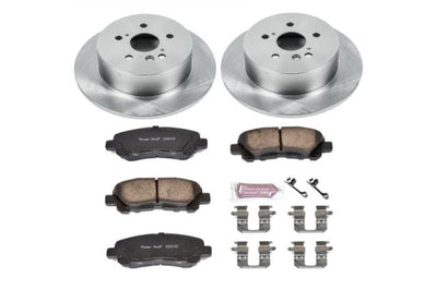 PowerStop Power Stop 08-13 Toyota Highlander Rear Autospecialty Brake Kit - Brakes Rotors & Pads