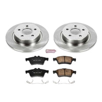PowerStop Power Stop 08-13 Volvo C30 Rear Autospecialty Brake Kit - Brakes Rotors & Pads