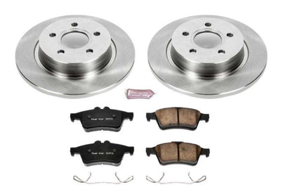 PowerStop Power Stop 08-13 Volvo C30 Rear Autospecialty Brake Kit - Brakes Rotors & Pads