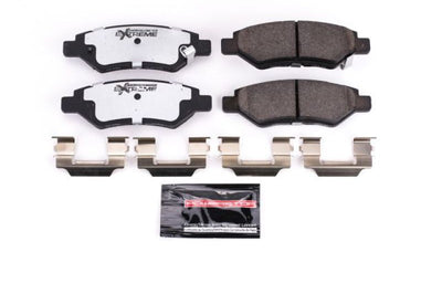 PowerStop Power Stop 08-14 Cadillac CTS Rear Z26 Extreme Street Brake Pads w/Hardware - Brakes Rotors &
