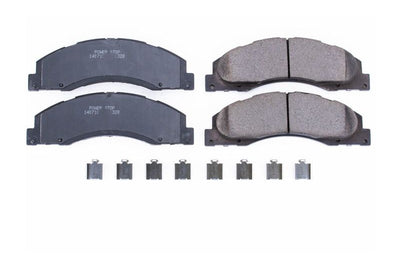 PowerStop Power Stop 08-14 Ford E-150 Front Z17 Evolution Ceramic Brake Pads w/Hardware - Brakes Rotors &