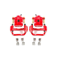 PowerStop Power Stop 08-15 Toyota Sequoia Rear Red Calipers w/Brackets - Pair - Brakes Rotors & Pads