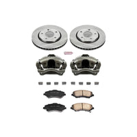 PowerStop Power Stop 08-16 Chrysler Town and Country Front Autospecialty Brake Kit w/Calipers - Brakes Rotors & Pads