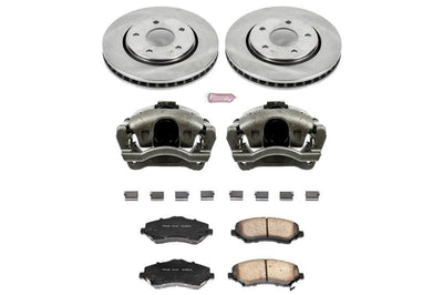 PowerStop Power Stop 08-16 Chrysler Town and Country Front Autospecialty Brake Kit w/Calipers - Brakes Rotors & Pads