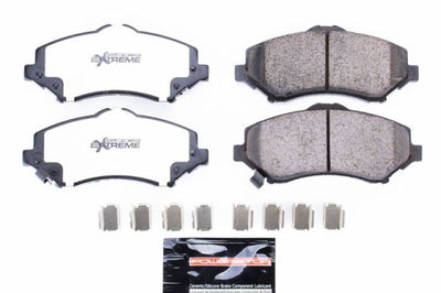 PowerStop Power Stop 08-16 Chrysler Town & Country Front Z36 Truck Tow Brake Pads w/Hardware - Brakes Rotors