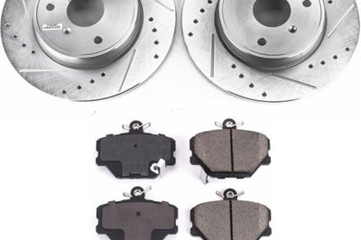 PowerStop Power Stop 08-16 Smart Fortwo Front Z23 Evolution Sport Brake Kit - Brakes Rotors & Pads