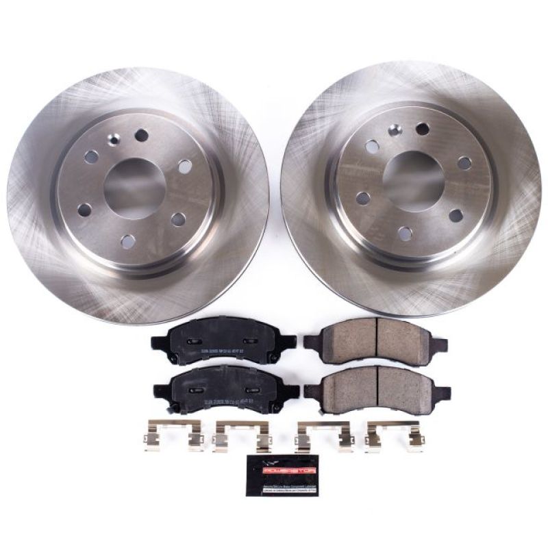PowerStop Power Stop 08-17 Buick Enclave Front Autospecialty Brake Kit - Brakes Rotors & Pads